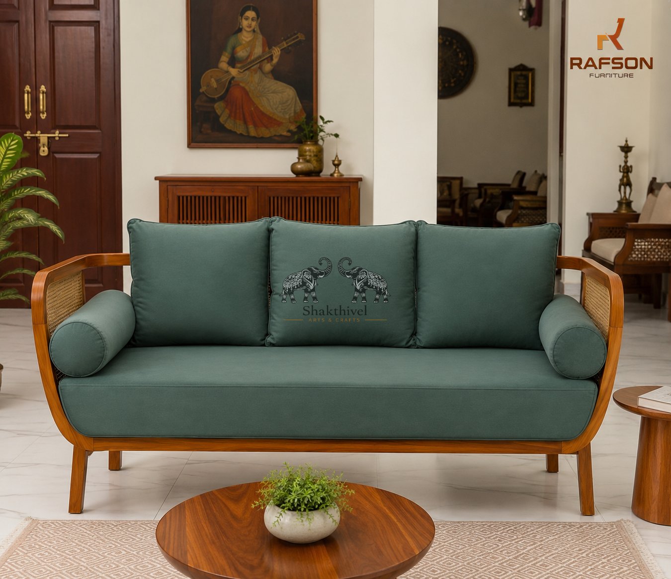 Royal Weave Living Sofa